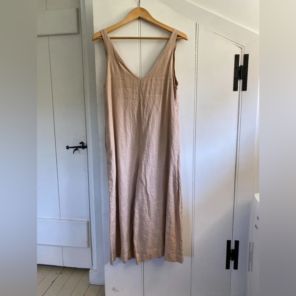 COPY - OZMA Victoria Jumpsuit Linen Dusk XS